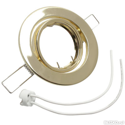 Светильник встраиваемый Feron DL10 GU5.3 12В 50Вт Золото фото Светильник встраиваемый Feron DL10 GU5.3 12В 50Вт Золото картинка